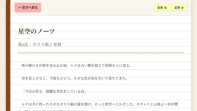 My novel プレビュー画像